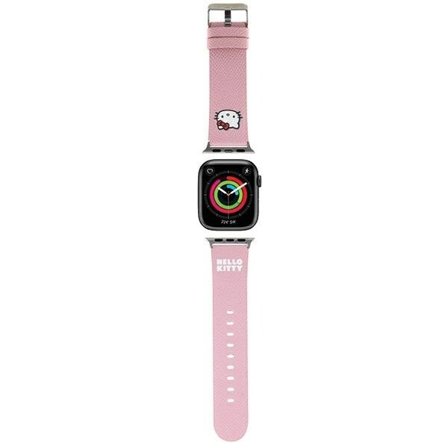 Hello Kitty Kitty Head-rem for $ 0000095n Watch 38/40/41mm - rosa