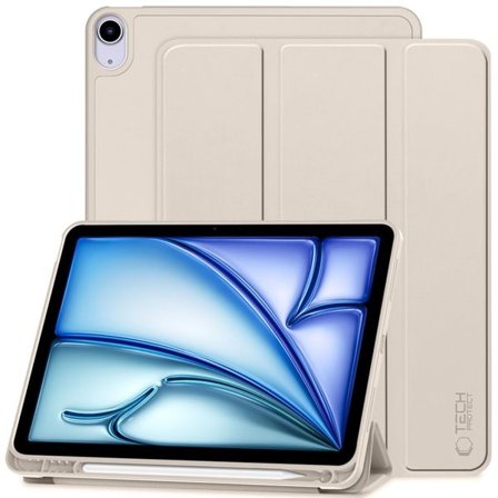 Tech-Protect SC fodral för Apple iPad Air 10,9" 4/5 gen. (2020-2022) / 11" 6 gen. (2024) - Beige