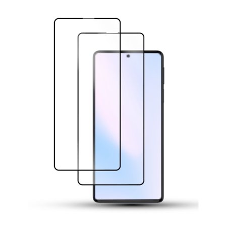 2-Pack MOTOROLA MOTO G73 Näytönsuoja - Karkaistu Lasi 9H - Super laatu 3D