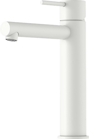 Mora INXX II sharp medium Tvättställsblandare matt vit, Badrum