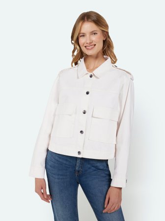 B. COPENHAGEN - Denim Jakke - Råhvid