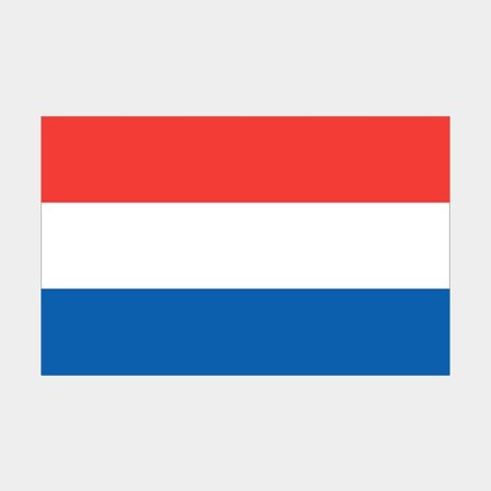 Bandiera ospite Adela, Paesi Bassi, 30 x 20 cm