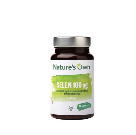 Natures Own Selen 60 tabl, Helse & Madvarer, Mineraler, Selen
