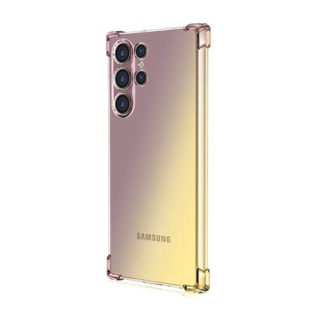 Stilrent Skyddsskal - Samsung Galaxy S23 Ultra Svart/Guld