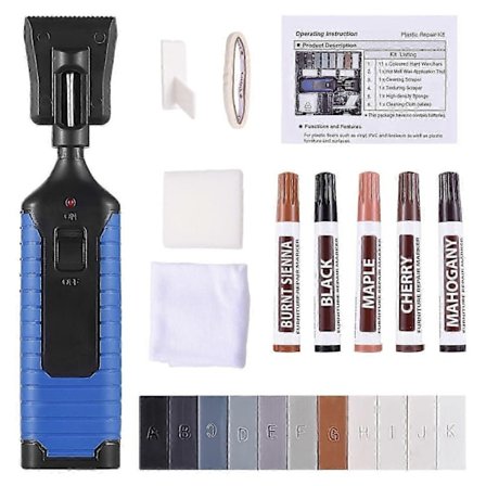 Vinyl Gulv Reparationssæt Laminat Vinyl PVC Plastik Møbel Gulv Reparationssæt med Varme Pen 1