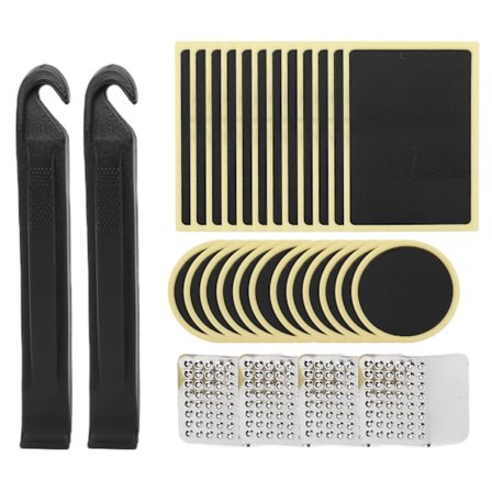 30 st Cykeldäcklappar Limfria Självhäftande Cykeldäck Slang Punkteringsreparationslapp