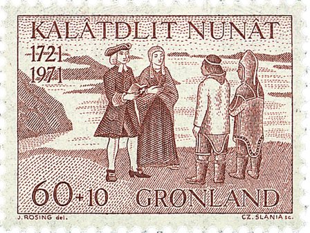 Grønland 1971 - AFA 78 - Postfrisk