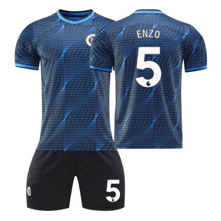 Chelsea udebanetrøje til børn 23/24 5 EMZO barnstorlekar28