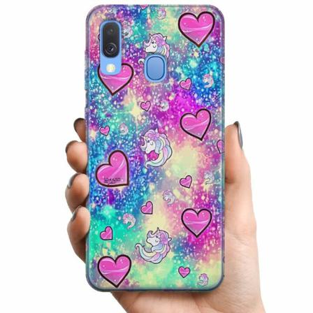 Samsung Galaxy A40 Tpu Mobilskal Unicorn Enhörning