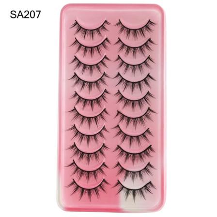 10 Pairs Manga Lashes Cosplay Lashes Sa207