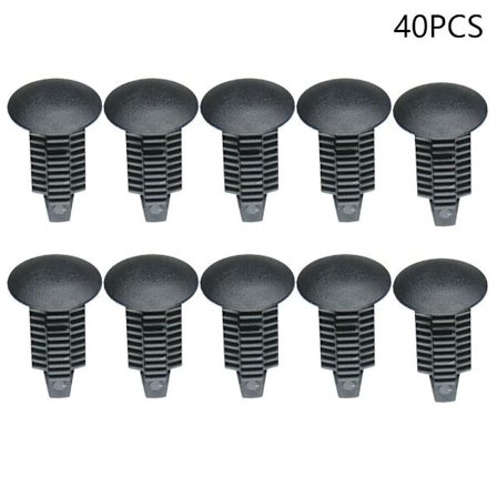 40stk Takstrimler Clips Bilspenne Bil Clips