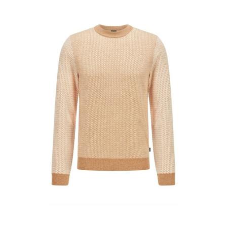 Hugo Boss, knitwear Beige, Heren, Maat:L