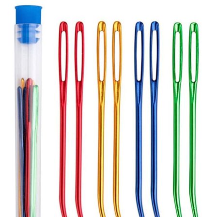 8 buede stoppenåler, stoppenål, stoppenål, stoppenål med stort øye, stort øye KLB