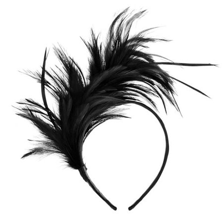 Fargerik Mardi Gras fjær pannebånd Klaff Hodestykke Voksen Pa