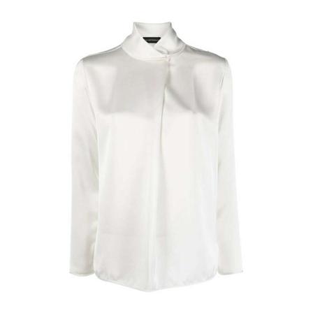 Emporio Armani Shirts Hvid, Dame Skjorter