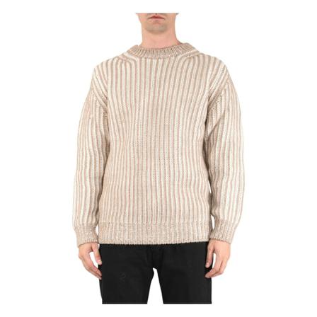 Dondup, Round-neck Knitwear Beige, Heren, Maat:L,alpaca