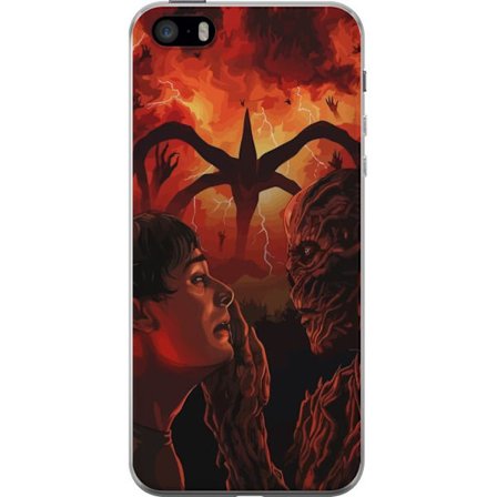 Yhteensopiva Puhelinkuori Apple iPhone SE (2016) Satumaista moskeijaa pastelliväreillä, roikkuvilla lyhdyillä, tähdillä ja puolikuulla pilvien jo