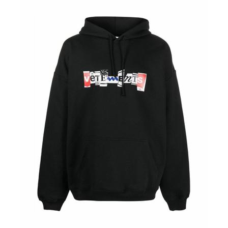 Vetements Hoodies , Zwart , unisex , Maat: S
