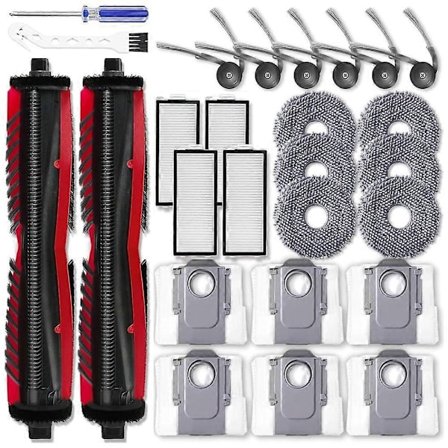 Tilbehørssæt Kompatibelt med Saros Z70 Robotstøvsuger Dele - WELLNGS