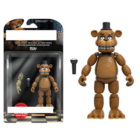 15cm Fnaf Hahmot Freddy Bonnie Foxy Chica Fazbear Karhu Toimintahahmo PVC Kokoelma Painajainen Fredbear Ilmapallo Poika Nukkemalli D