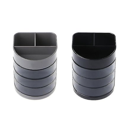 Multifunksjonell Penn Blyantholder Tre Lag Skrivebord Skuff Organizer Skrivesaker #yg