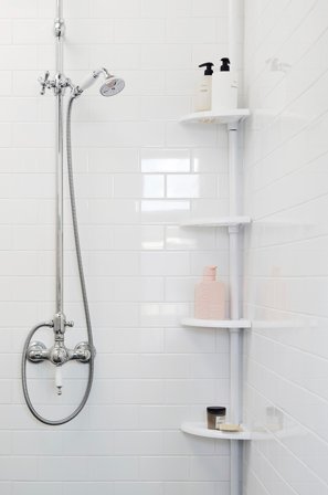 Jotex - Hjørnehylle Hvit - LIS - Kjøp Baderomstilbehør hos Jotex