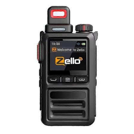 Ny Zello Walkie Talkie 4G Fullt Nettverk Bluetooth Utendørs Global WIFI Vanntett Walkie Talkie for Android LTE 2G 3G 4G-Perfekt