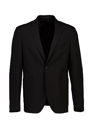 Lindbergh Superflex relaxed Blazer Kavajer Herr Svart XS