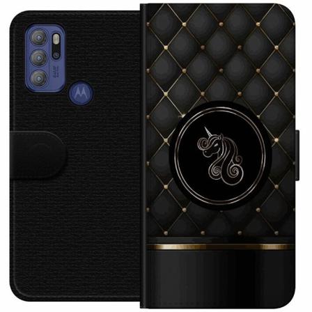 Motorola Moto G60s Plånboksfodral Luxury Unicorn