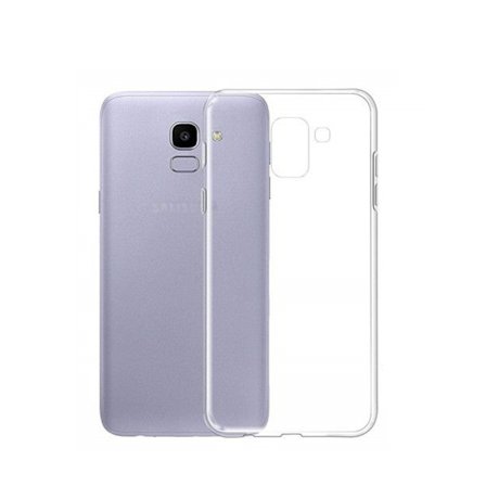 Transparent Silikon TPU-Skal till Samsung J6 2018