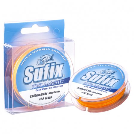 Sufix Ice Magic Mono Yellow/Orange 50m 0,135mm