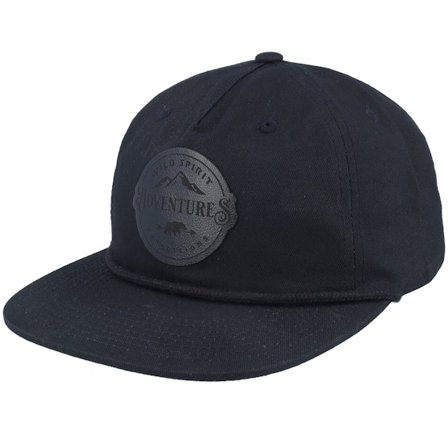 Wild Spirit - Negro snapback Gorra - Adventures Expeditions Black Patch Black Rope Snapback @ Hatstore