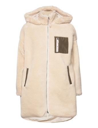 Onlsascha Sherpa Jacket Otw Beige ONLY