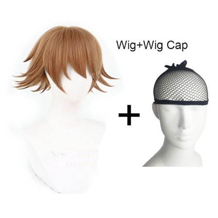 Danganronpa Chihiro Fujisaki Cosplay Costume Schoolgirl's School Costume Only M Wig Only One Size