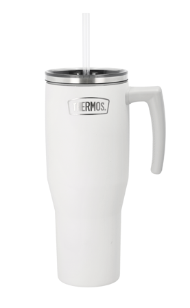 THERMOS Tumbler-Termokrus m/hank Matt-Hvit 1,1L