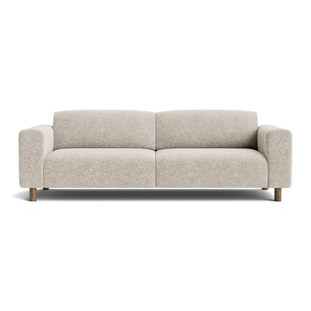 Toledo 3 personers sofa - Genesis Grå/Beige - 237x88x78 - Sofa, 3 personers sofa