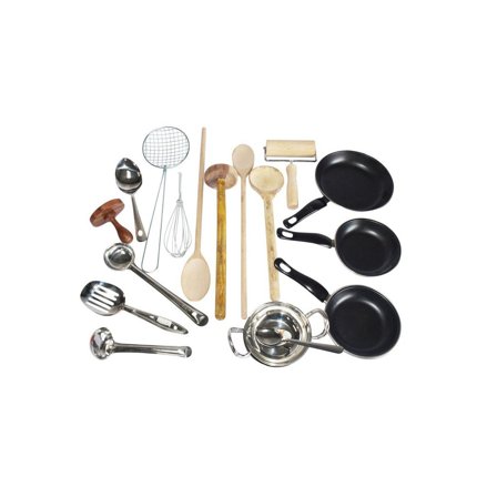 Köksset Lerlek 21 delar - Lyreco - Skola och förskola - Lekmaterial - Kök och matlek