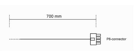 be quiet! be quiet_ CPU POWER CABLE CC-7710