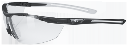 Hellberg Argon Beskyttelsesbriller Anti-tåge og anti-ridse, klar linse, Øjen- & ansigtsbeskyttelse