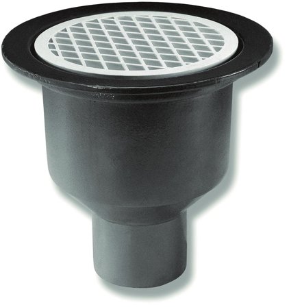 Purus Heavy 7102827 Gulvafløb 110 x 220 mm, bundudgang, Indendørs afløb