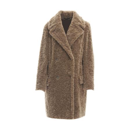 Tagliatore Faux Fur & Shearling Jakke inbo, Dame