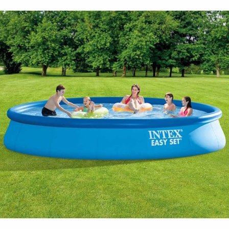 INTEX Pool Easy Set med filtersystem 457x84 cm