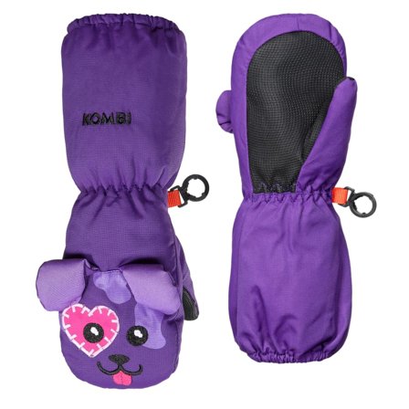 Kombi Animal Fam Chi Mitt Children everyday gloves Purple S