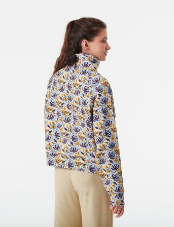 PICTURE ORGANIC CLOTHING Quenda 1/2 Zip P Sweat - Multi/patterned - S