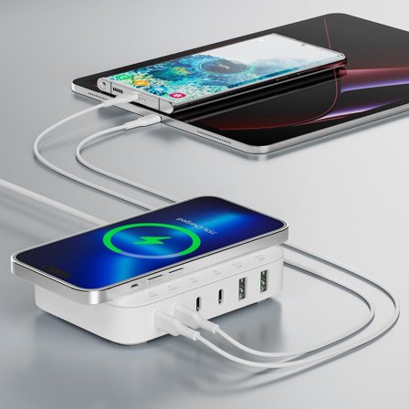 4smarts ladestasjon - 7 in 1 - 100 watt