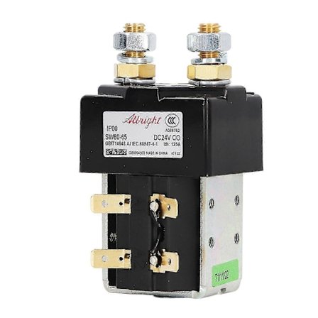 Til Sw8065 Relæ Solenoidventil 24v 125a Sensitiv Passer Til Gaffeltruck Stabler Palle B2sw11 B2sw12 24v 125a Albright No.02111