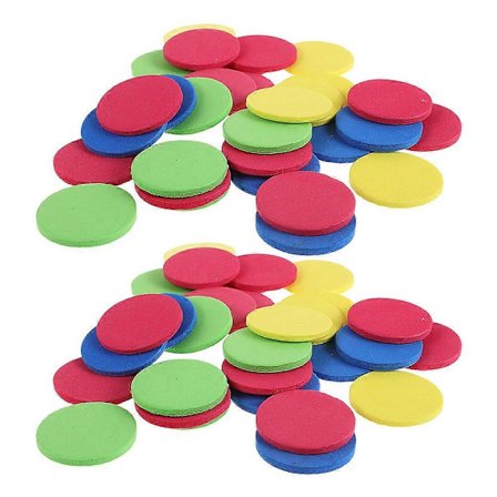 Mjuk Skum Flygande Frisbee Leksak för Barn Handhållen 90-pack för Utomhuslek