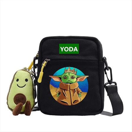Star Wars axelväska Canvas Crossbody liten fyrkantig väska style 3