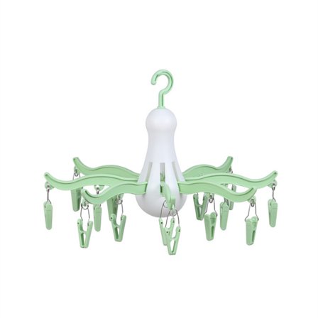 Vaatteiden kuivausteline 16 turkoosilla pyykkipojalla