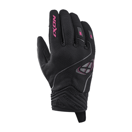 Motorhandschoenen Ixon Hurricane 2 L Zwart/Fuchsia L